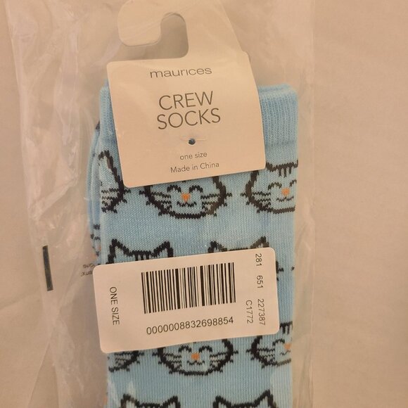 MAURICES Cat Crew Sock - Picture 2 of 5